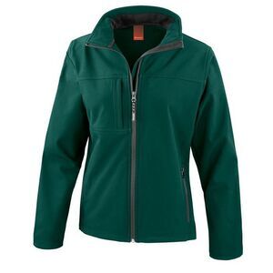 Result Womens/Ladies Classic Soft Shell Jacket / Bottle Green